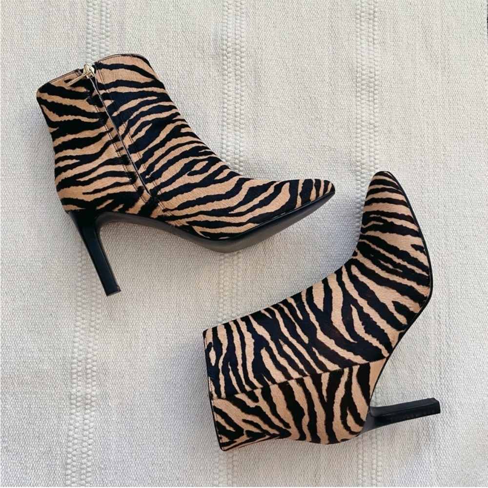Marc Fisher Zenettaly high heeled booties.